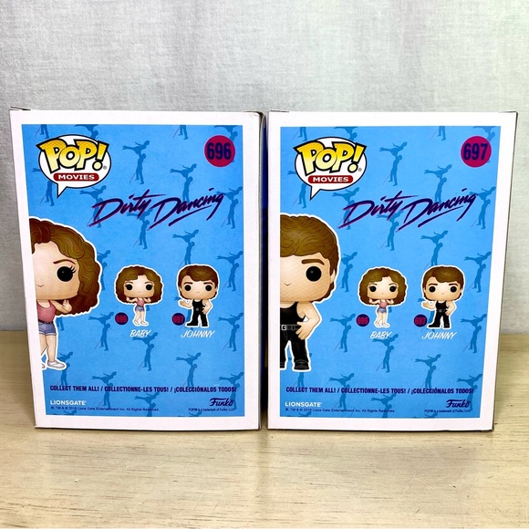 Funko Pop Dirty Dancing Baby 696 Johnny 697 Vaulted Jennifer Grey Patrick Swayze - Picture 5 of 8